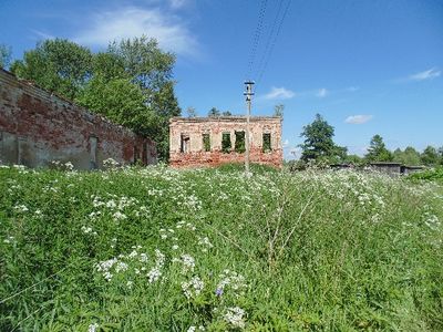 Вид на усадьбу Кладищевых. Фото 2016 г.